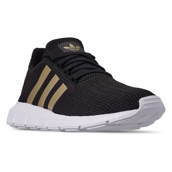black and gold adidas shoes womens